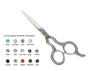 Crystal Decoration Hair Scissors (PLF-2DO57)
