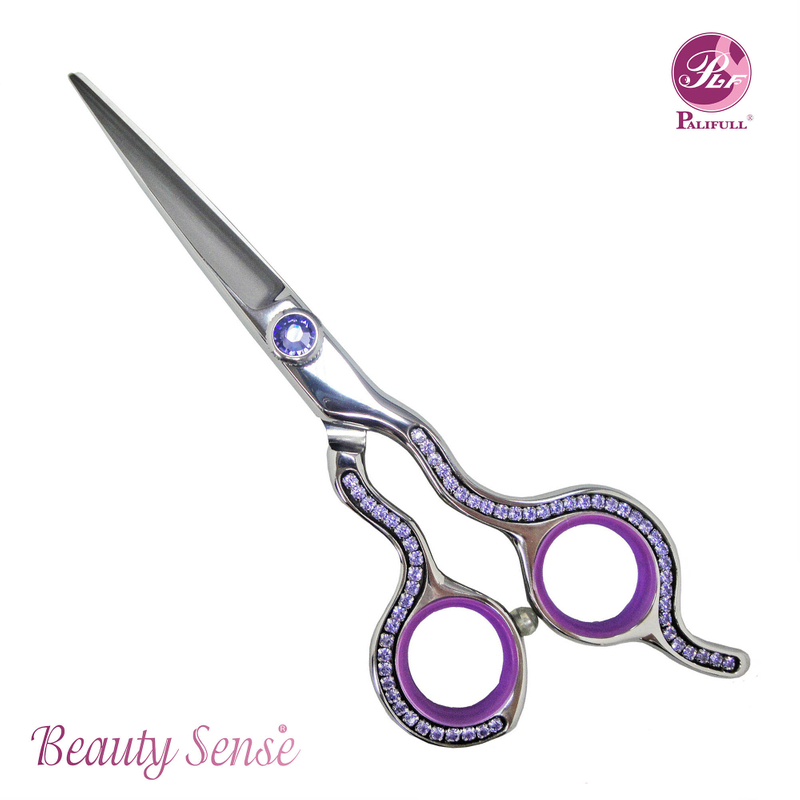 Crystal Decoration Hair Scissors (PLF-2DO57)
